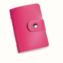 Credit Card Holder Wallet Bag Case Women Men Leather ID Business Cards holder Package Purse Bags cover case ILML