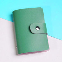 Credit Card Holder Wallet Bag Case Women Men Leather ID Business Cards holder Package Purse Bags cover case ILML