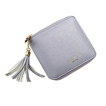Leather Wallet Women Wallet men Purse Clutch Small Wallet Short Money Bag Purse Card Holder ILML