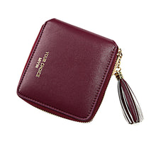 Leather Wallet Women Wallet men Purse Clutch Small Wallet Short Money Bag Purse Card Holder ILML