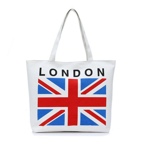Printing Women Canvas Bags Shoulder Bag Casual Hbag  ILML
