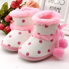 Boots Soft Bottom Baby Girloccasin Warm Boots Non-slip Booties 0-18Months ILML