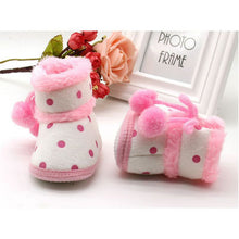 Boots Soft Bottom Baby Girloccasin Warm Boots Non-slip Booties 0-18Months ILML