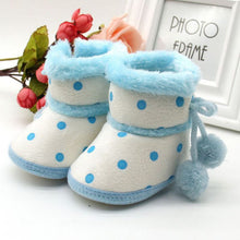 Boots Soft Bottom Baby Girloccasin Warm Boots Non-slip Booties 0-18Months ILML