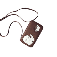 butterfly Cat Pattern butterfly women's hbags Leather crossbody Shoulder Bag for girls Small party Clutch ILML