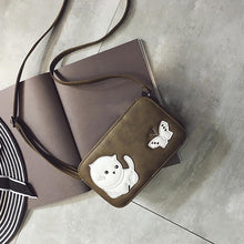 butterfly Cat Pattern butterfly women's hbags Leather crossbody Shoulder Bag for girls Small party Clutch ILML