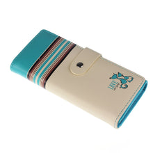 Single Zipper Clutch Checkbook Money Clip Change Bag Purse Wallet Fox Love In Forward ILML