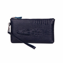 Gofoward Women Crocodile Leather Wallets Purse Wallet Clutch Bag Evening Bag ILML