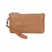 Gofoward Women Crocodile Leather Wallets Purse Wallet Clutch Bag Evening Bag ILML