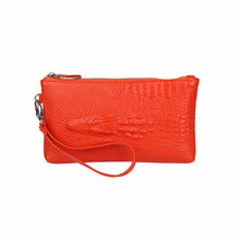 Gofoward Women Crocodile Leather Wallets Purse Wallet Clutch Bag Evening Bag ILML