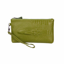Gofoward Women Crocodile Leather Wallets Purse Wallet Clutch Bag Evening Bag ILML