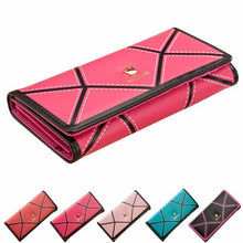 Gofoward Women Long Crown Leather Clutch Purse Wallets Wallet ILML