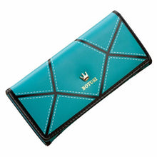 Gofoward Women Long Crown Leather Clutch Purse Wallets Wallet ILML