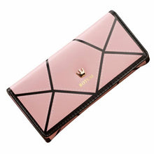 Gofoward Women Long Crown Leather Clutch Purse Wallets Wallet ILML