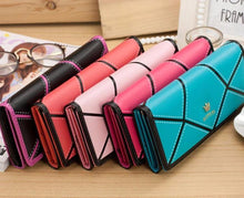 Gofoward Women Long Crown Leather Clutch Purse Wallets Wallet ILML