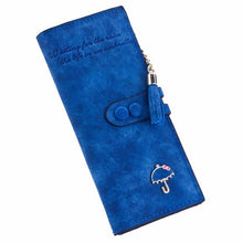 Gofoward Women Long Soft Umbrella Leather Clutch Purse Wallets Wallet ILML