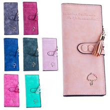 Gofoward Women Long Soft Umbrella Leather Clutch Purse Wallets Wallet ILML