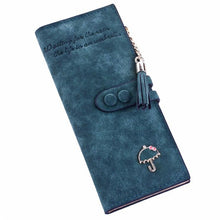 Gofoward Women Long Soft Umbrella Leather Clutch Purse Wallets Wallet ILML