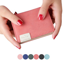 Gofoward Women Nubuck Leather Purse Wallet Card Bag Wallets ILML