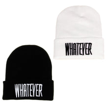 popular Black Whatever Beanie Hat Snapback Men Women Cap ILML
