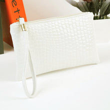 Women Bag Crocodile PU Leather Clutch Hbag Coin Wallet Purse Bag  ILML