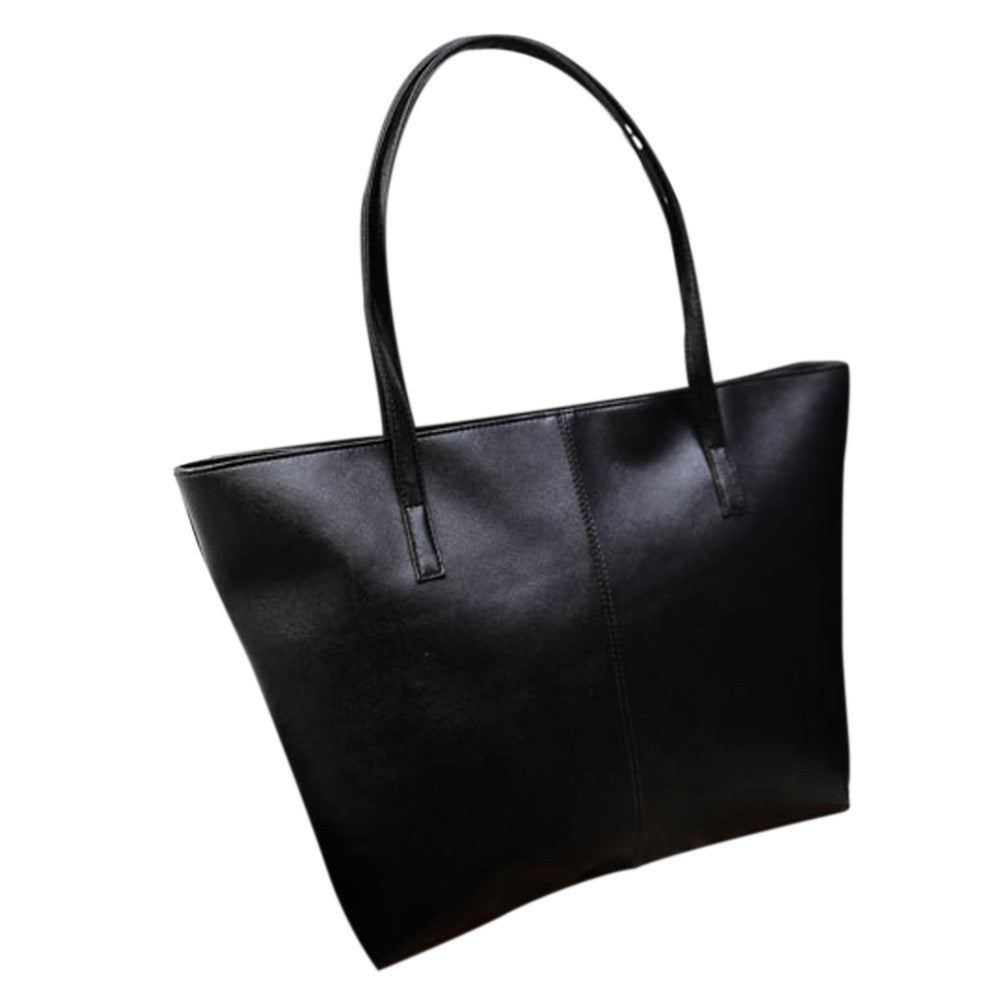 Casual Women Hbag Lady Big Shoulder Bag Tote Purse Leather Lady Fresh Unique Messenger Bags ILML