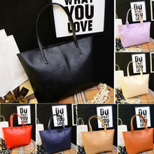Casual Women Hbag Lady Big Shoulder Bag Tote Purse Leather Lady Fresh Unique Messenger Bags ILML
