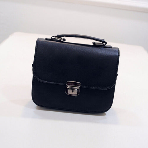 Women bags Designer Retro Plug Lock Imitation Leather Shoulder Bag Satchel Hbag Casual Messenger Bag Bolsas ILML
