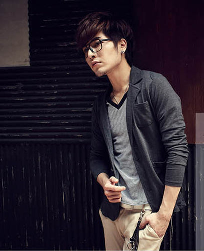 Creative Korean Style Men's Casual Suit Jacket Suit Coats Goforward ILML