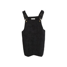 Korean Style College Wind Restoring Ancient Ways Corduroy Suspenders Big Pocket Straight Vest Dress LE3 ILML
