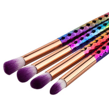 MAANGE Professional 4Pcs makeup brushes Colorful Cosmetic Eyebrow Eyeshadow Brush Makeup Brush Kits Tools ILML
