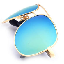 Man Metallic Refelctive Mirror Polarized Driving Goggle Pilot Sunglasses UV400 Protection Oculos De Sol Masculino LE3 ILML