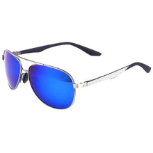Man Metallic Refelctive Mirror Polarized Driving Goggle Pilot Sunglasses UV400 Protection Oculos De Sol Masculino LE3 ILML
