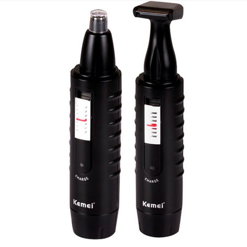 Mens Ear Nose Hair Face Neck Eyebrow Beard 2 in 1 Trimmer Men Hair Shaver Clipper Remover ILML