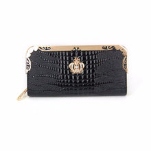 Lady Women Wallet Clutch Long Purse Imperial crown Pattren Leather Card Holder Hbag Bags ILML