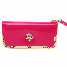 Lady Women Wallet Clutch Long Purse Imperial crown Pattren Leather Card Holder Hbag Bags ILML