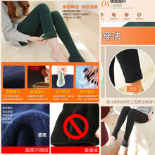 Plus Size Cashmere Leggings Women Girls Casual Warm Bright Velvet Knitted Thick Slim Legging Super Elastic ILML