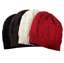 Soft Slouchy Knitting Beanie Cap Warm Hat ILML