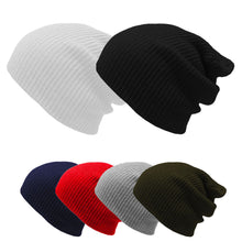 Comfortable Very popular Knit Men Women Baggy Beanie Hat Slouchy Chic Cap Skull ILML