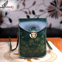 Shoulder Diagonal Envelope-style PU Leather Retro Mini Hasp Bag Square Floral Purse Freeshiiping ILML