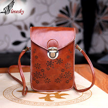 Shoulder Diagonal Envelope-style PU Leather Retro Mini Hasp Bag Square Floral Purse Freeshiiping ILML