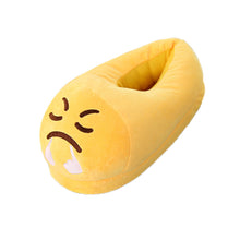 EVA Cotton Plush Home Slippers women men Indoor Warm Expression Emoji Slipper Soft House Shoes ILML