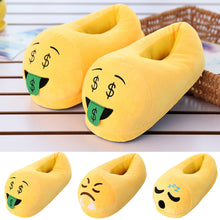 EVA Cotton Plush Home Slippers women men Indoor Warm Expression Emoji Slipper Soft House Shoes ILML