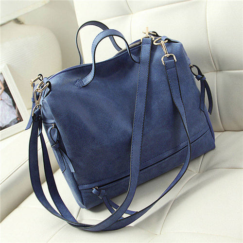 Arrive Women Shoulder Bags Nubuck Leather Vintage Messenger Bag Crossbody Bags Women luxury hbags Bolsas ILML