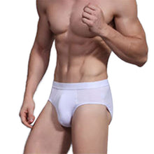 3XL Men's Sexy Bamboo Fiber Underwear Shorts Men Underpants Soft Briefs ILML
