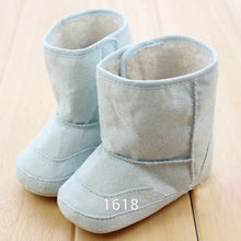 Super Warm Baby Ankle Snow Boots Infant Shoes Pink Khaki Antiskid Keep Warm Baby Shoes First Walkers ILML