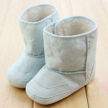 Super Warm Baby Ankle Snow Boots Infant Shoes Pink Khaki Antiskid Keep Warm Baby Shoes First Walkers ILML