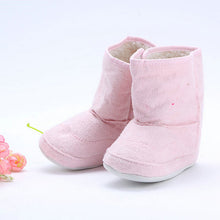 Super Warm Baby Ankle Snow Boots Infant Shoes Pink Khaki Antiskid Keep Warm Baby Shoes First Walkers ILML