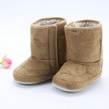 Super Warm Baby Ankle Snow Boots Infant Shoes Pink Khaki Antiskid Keep Warm Baby Shoes First Walkers ILML