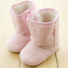 Super Warm Baby Ankle Snow Boots Infant Shoes Pink Khaki Antiskid Keep Warm Baby Shoes First Walkers ILML